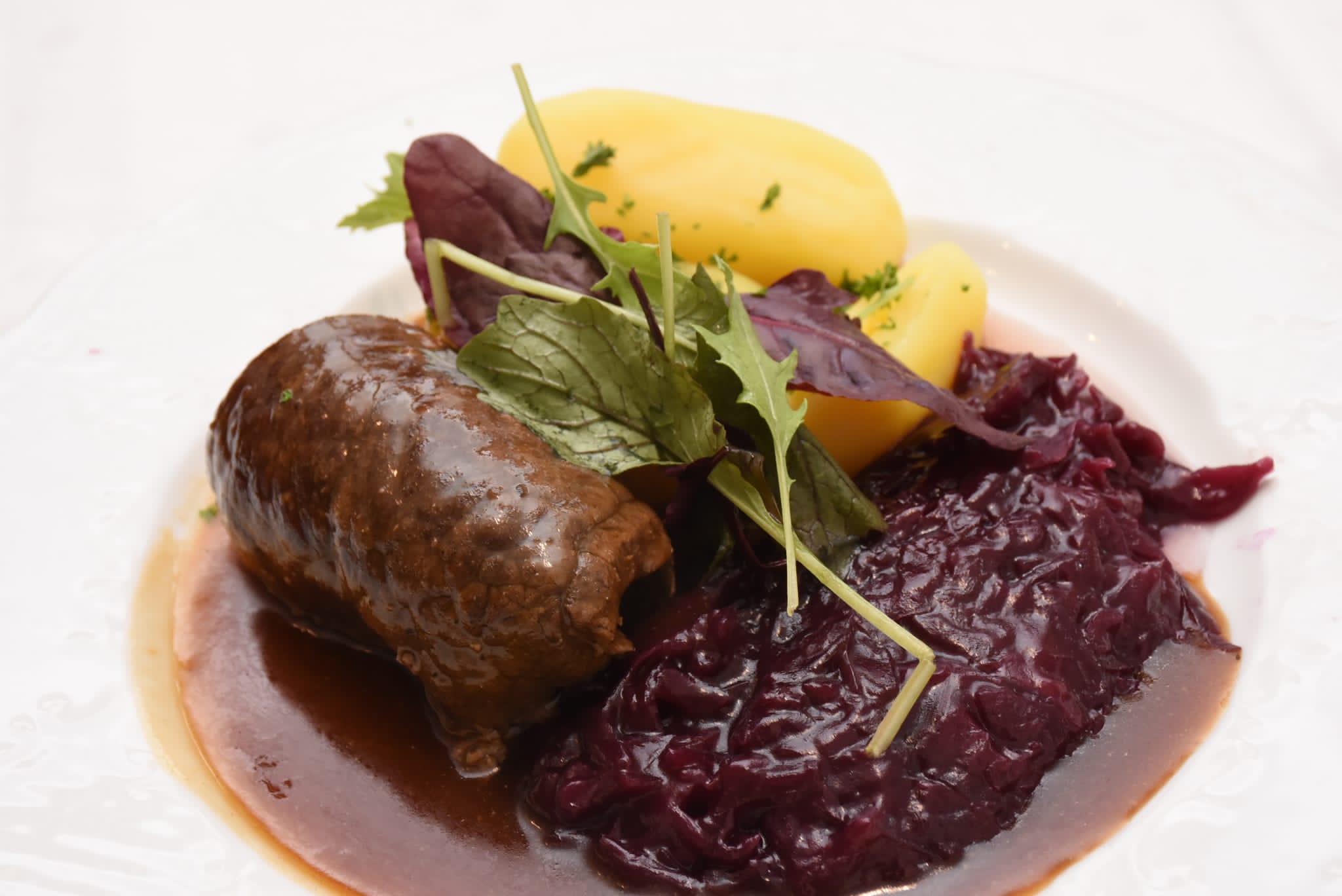 Hotel Restaurant Zum Dicken Heinrich in Lüdersfeld Braten