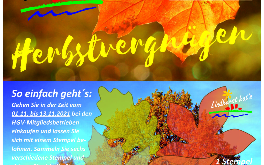 Herbstvergnügen mit Gewinnspiel im November