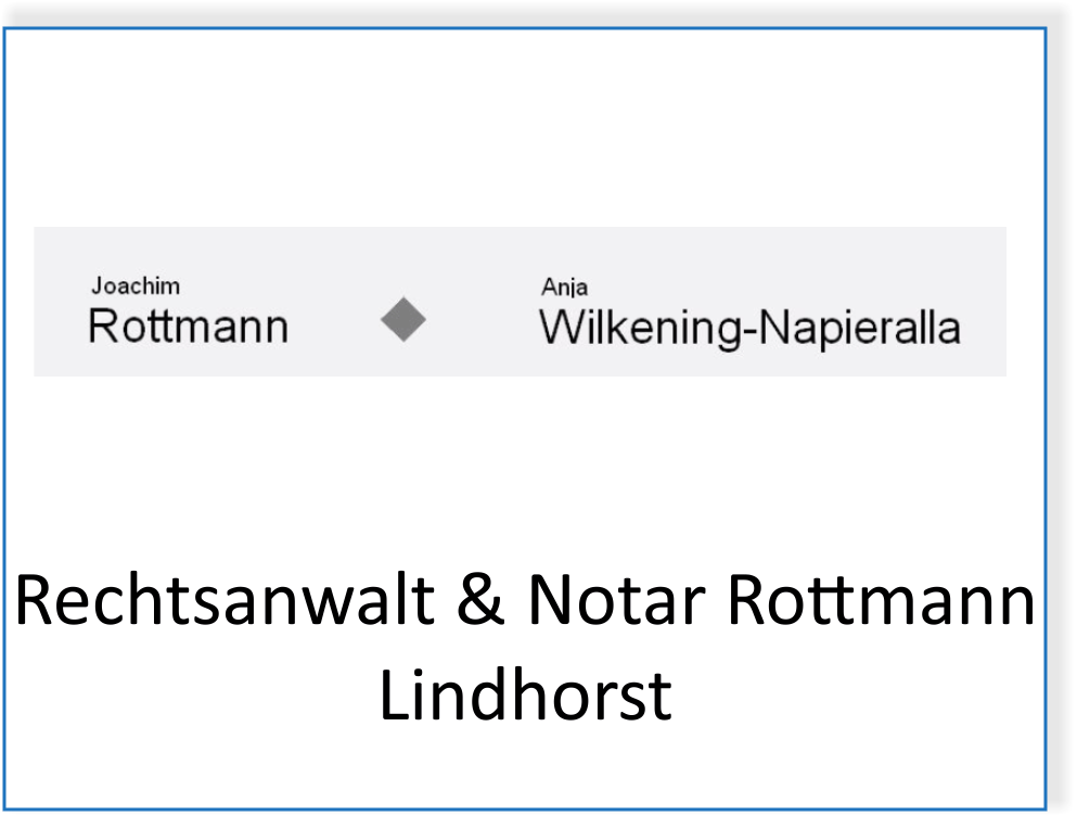 Rechtsanwalt und Notar Rottmann in Lindhorst